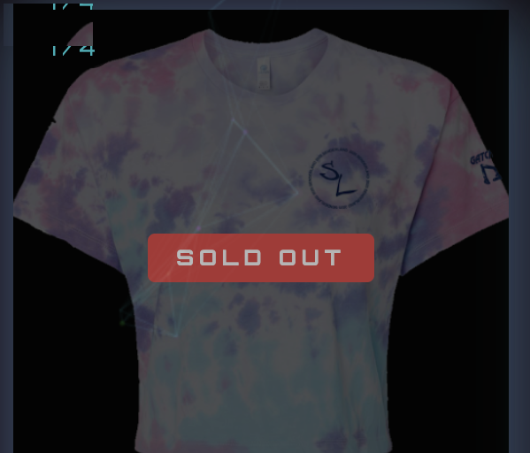 Senderland 2025 Festival Crop Top (Cotton Candy)