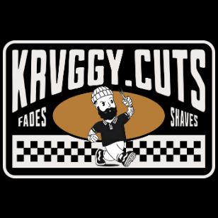Krvggy Cuts logo